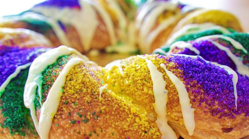 King Cake di New Orleans