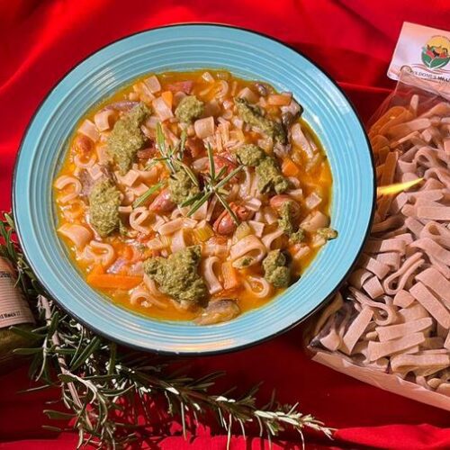 Pasta e fagioli con un tocco di tradizione