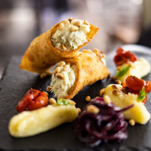 cannolo di pesce