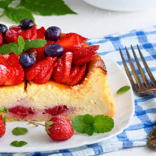 Torta soffice alle fragole di Angelica Baldassarra