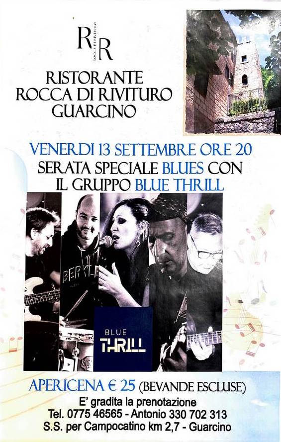 Blues a Rocca di Rivituro