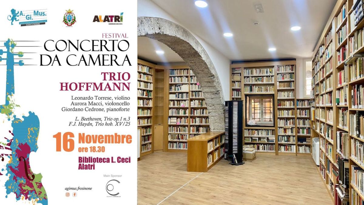 Festival concerto da camera – Trio Hoffmann ad Alatri