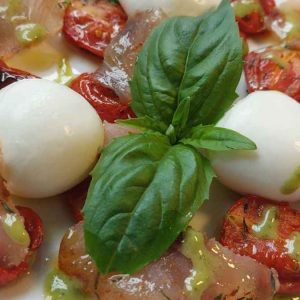 La caprese di mare un’ode alle festività di Fausto Ferrante