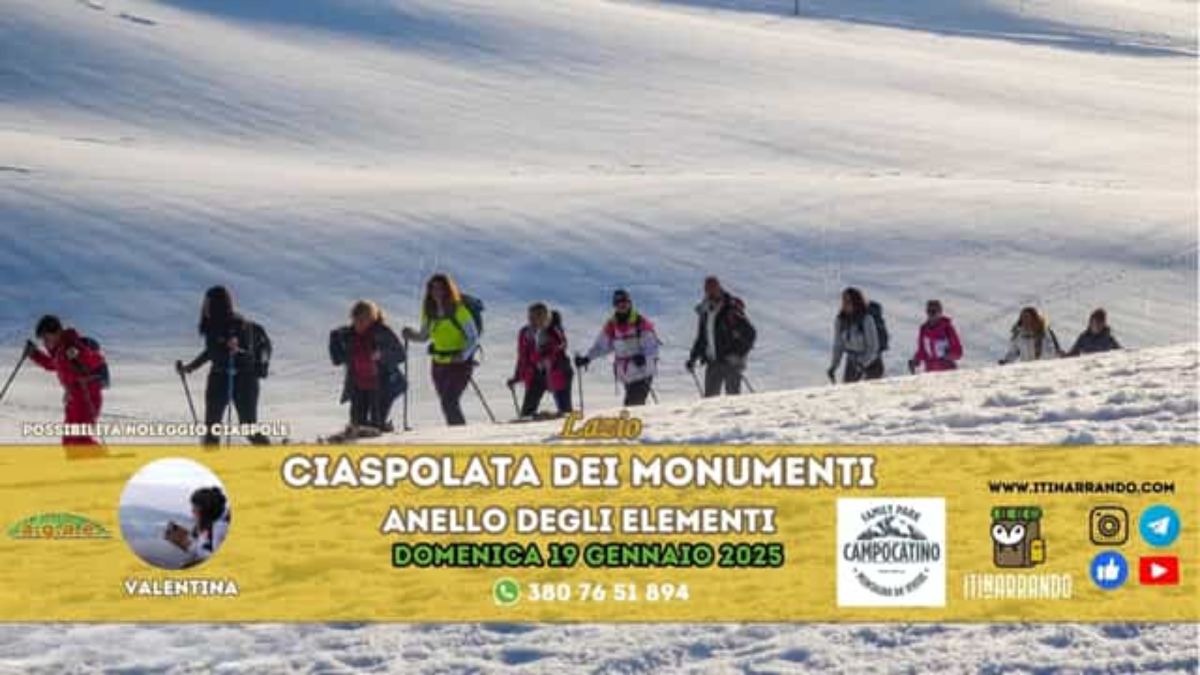 Alla scoperta di Campocatino in ciaspole 
