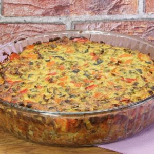Soufflé di verdure un antipasto raffinato che rispetta l'ambiente