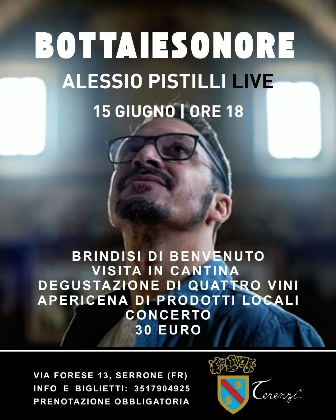 Bottaie Sonore – Seconda tappa alla Cantina Terenzi