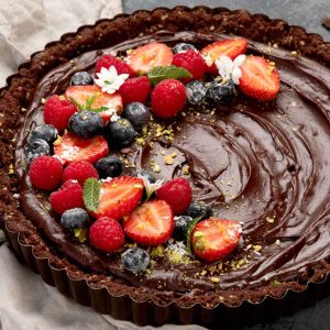 Crostata Raw (senza glutine e senza forno)