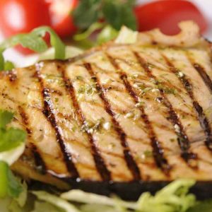 Pesce spada con fichi e menta