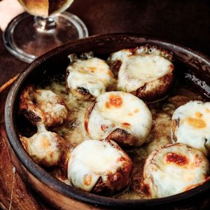 Bistecca alla brace con porcini