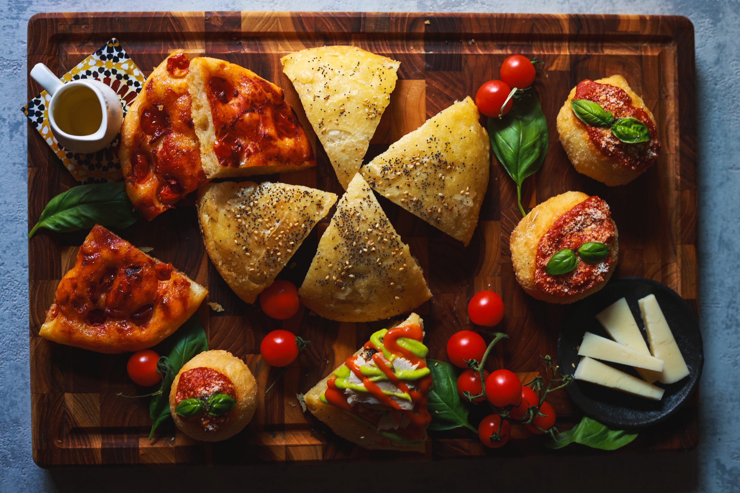 Focaccia barese - Padellino - Montanarine fritte