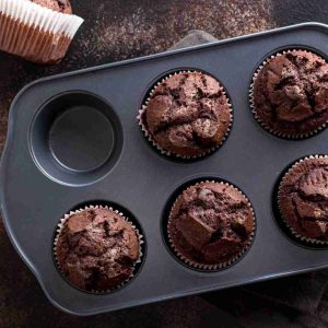 Mini plumcake senza glutine al cacao e farina di mandorle
