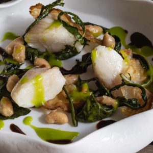 Merluzzo con fagioli e cicoria: la ricetta gustosa di Pamela Liccardo