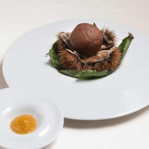 La Castagna il dolce autunnale dello chef Diego Pennacchia