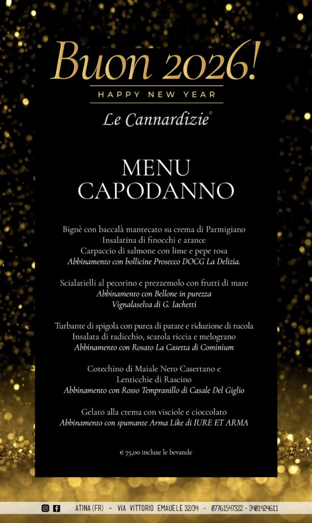 le cannardizie capodanno