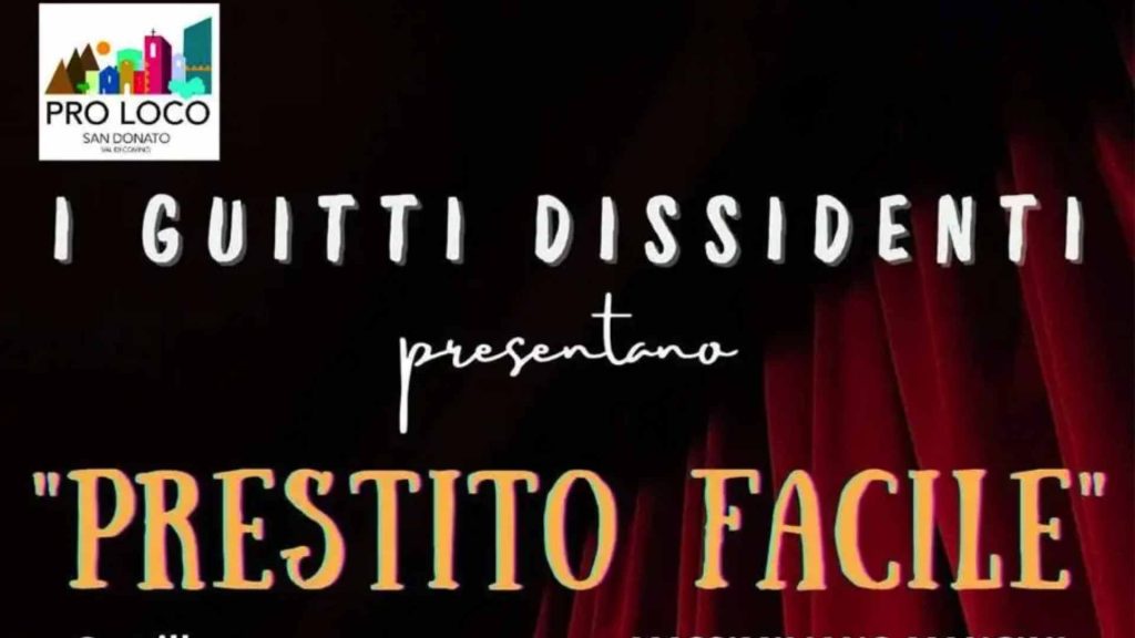 San Donato Val di Comino – “Prestito Facile” | Domenica 23 Novembre 2025