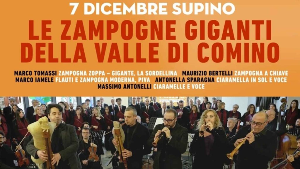 Supino Echi nel Vento – Le zampogne giganti della Valle di Comino