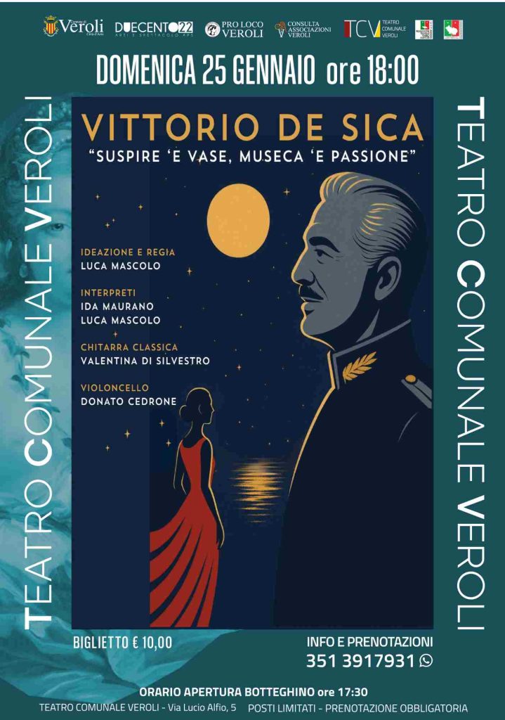 Al Teatro Comunale di Veroli, un omaggio che è memoria viva
