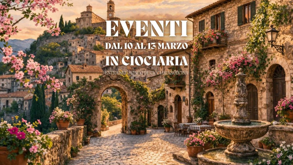 Eventi a Frosinone e provincia cosa fare tra 10 e 13 aprile 2026