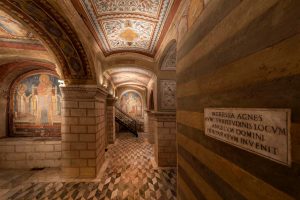 Roma, La Cripta della Chiesa di Sant’Agnese in Agone.
