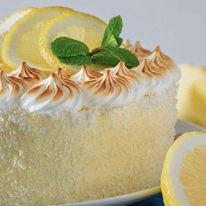 Semifreddo al limone con meringa bruciata