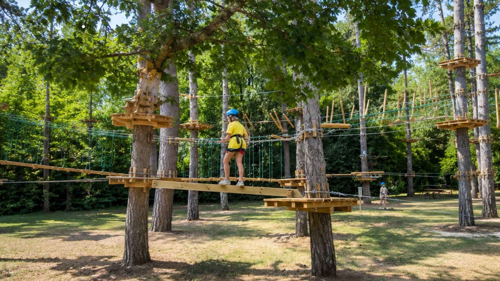 Fiuggi rilancia il turismo outdoor, inaugurato il nuovo Parco Avventura della Fonte Anticolana