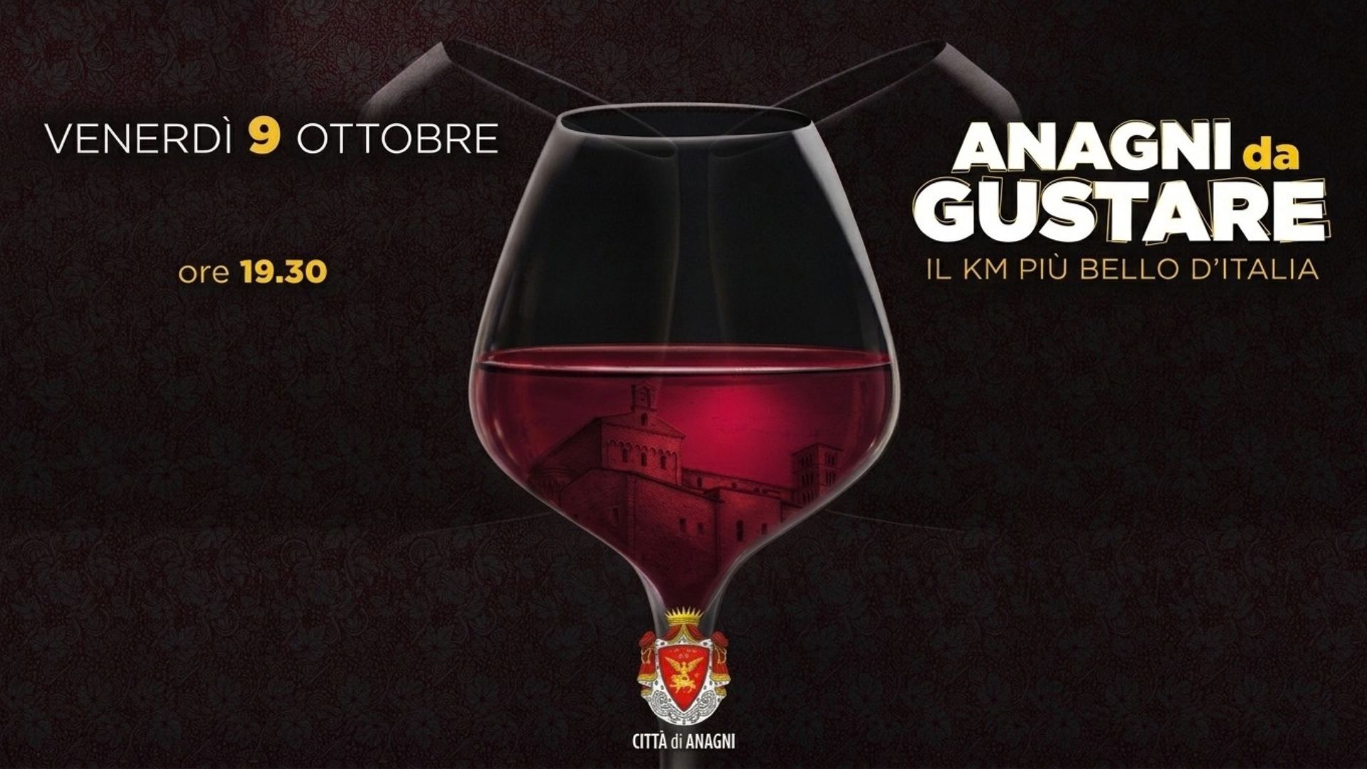 Anagni da Gustare 2026, una notte tra Cesanese, cucina e meraviglie della Città dei Papi