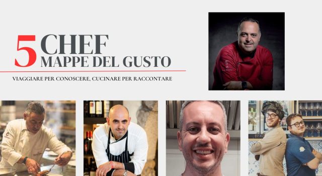 5 Chef 5 Mappe del Gusto nella cucina di pesce