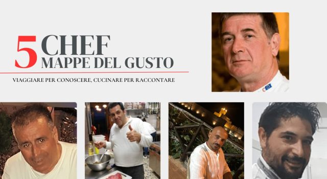5 Chef, 5 mappe del gusto