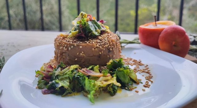 Polentina di castagne e mais (piatto completo gluten-free)