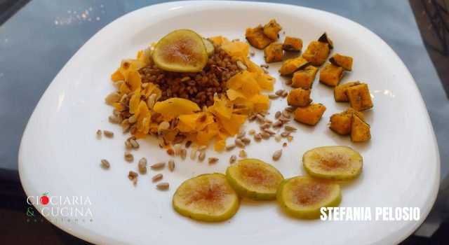 Autunno vegan con farro, zucca e fichi settembrini: un piatto etico e salutare