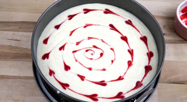 Cheescake di San Valentino per single