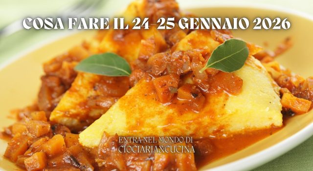 Weekend a Frosinone e provincia: cosa fare sabato 24 e domenica 25 gennaio