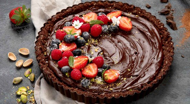 Crostata Raw (senza glutine e senza forno)