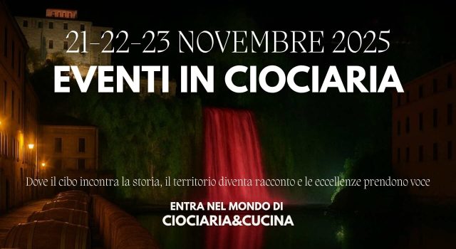Weekend in Ciociaria: tutti gli eventi da non perdere dal 21 al 23 novembre