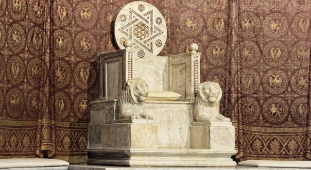 Eugenio Cisterna affresco Anagni Sala Quattro Ere