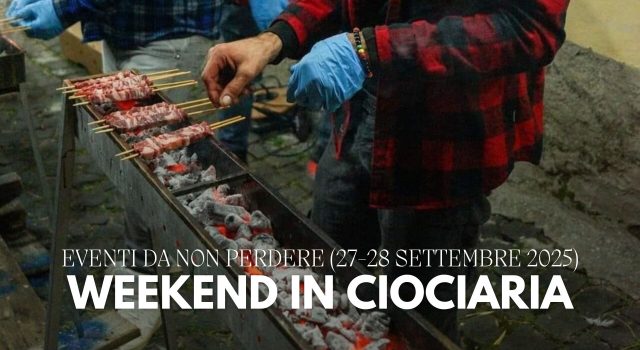 Eventi a Frosinone e provincia weekend del 27–28 settembre