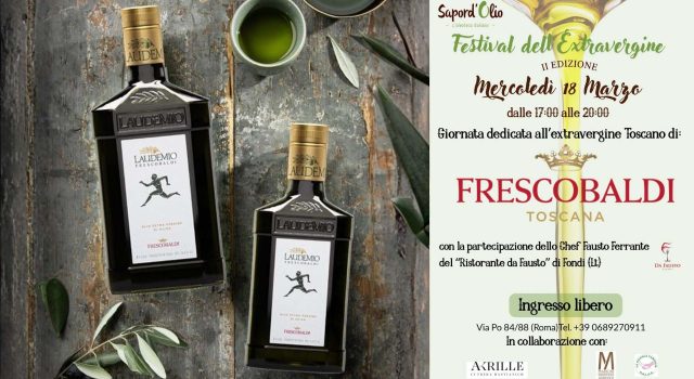 Fausto Ferrante a Roma da Sapord’Olio degustazione toscana con olio Laudemio