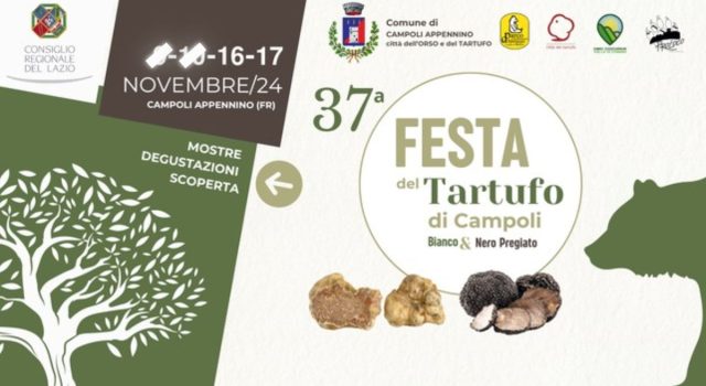 Festa del tartufo di Campoli Appennino 16 e 17 novembre