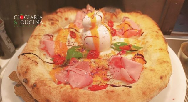 Giuditta II - l'arte di Klimt diventa pizza