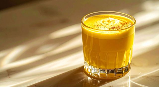 Golden Milk la tazza dorata alla curcuma che porta benessere al bar