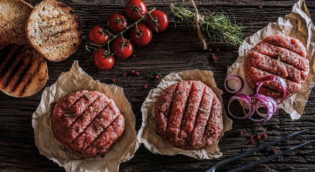 Hamburger di coppa e punta di petto
