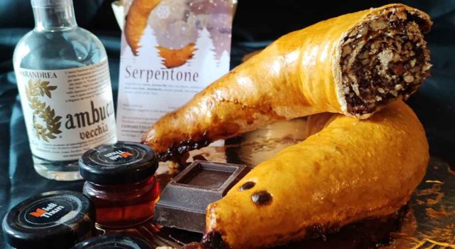 Il Serpentone natalizio di Guarcino