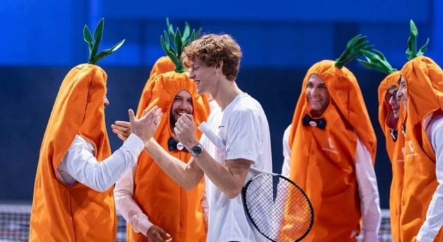 Jannik Sinner e i Carota Boys