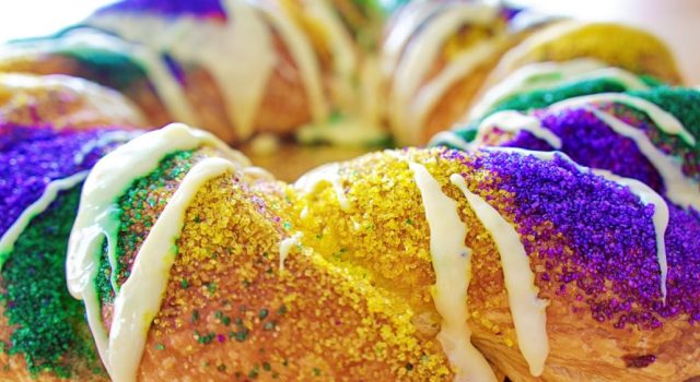 King Cake di New Orleans
