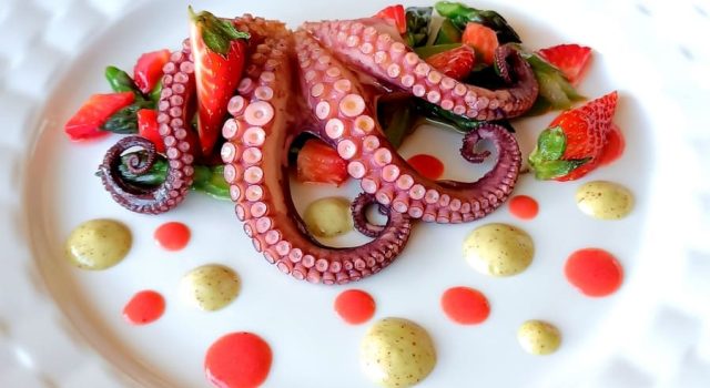 Polpo nelle fragole