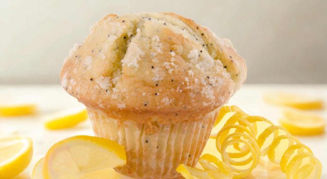Muffin limone e semi di papavero freschezza e carattere in ogni morso