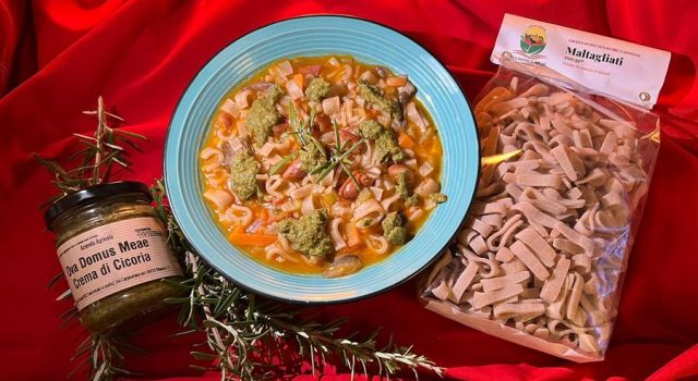 Pasta e fagioli con un tocco di tradizione