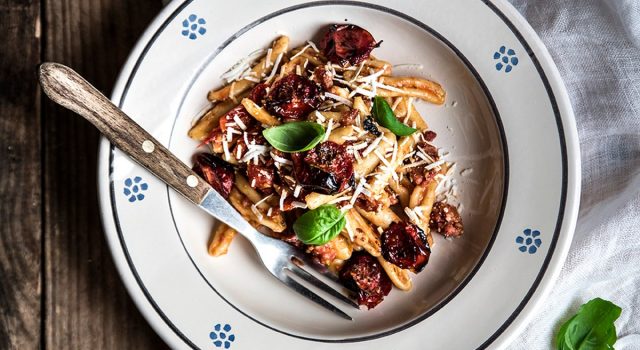 pasta al pomodoro confit