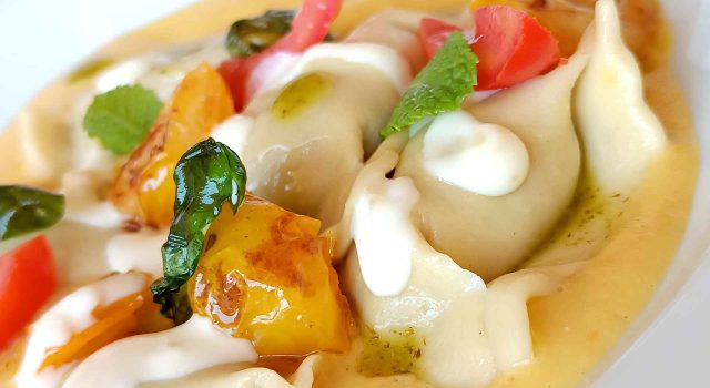 Plin con melanzane e ricotta di bufala la parmigiana che non riconoscerai