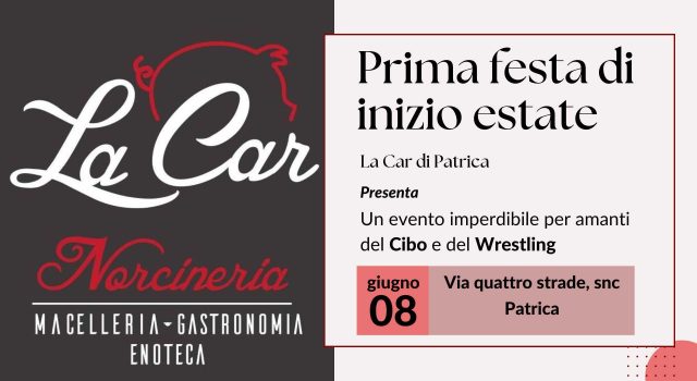 Festa d'inizio estate a La Car2 srl di Patrica
